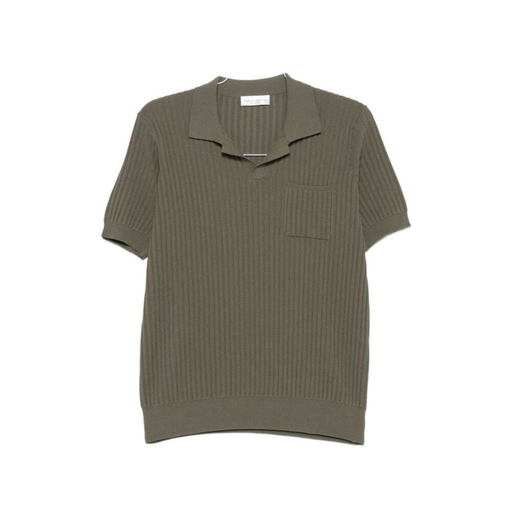 Roberto Collina Men Cotton Polo Shirt